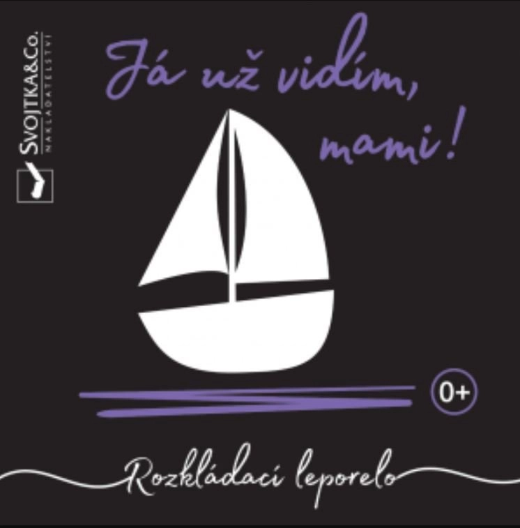 Levně Svojtka & Co. Já už vidím, mami! – kontrastní harmonikové leporelo pro miminka