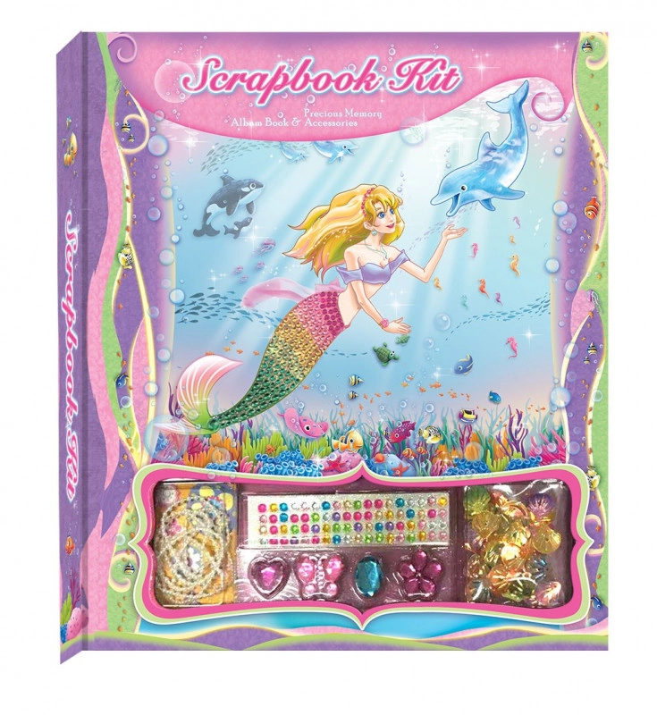 Pecoware scrapbook sada na zdobení – mořská víla