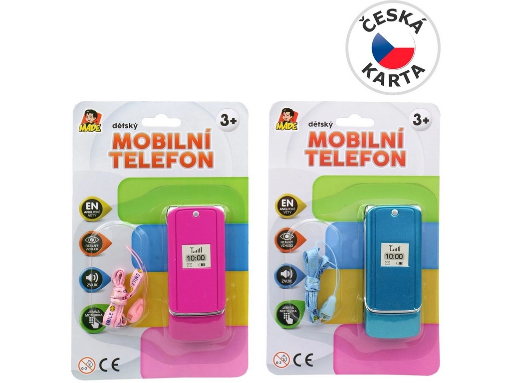 Mobilní telefon na baterie 10,5 cm
