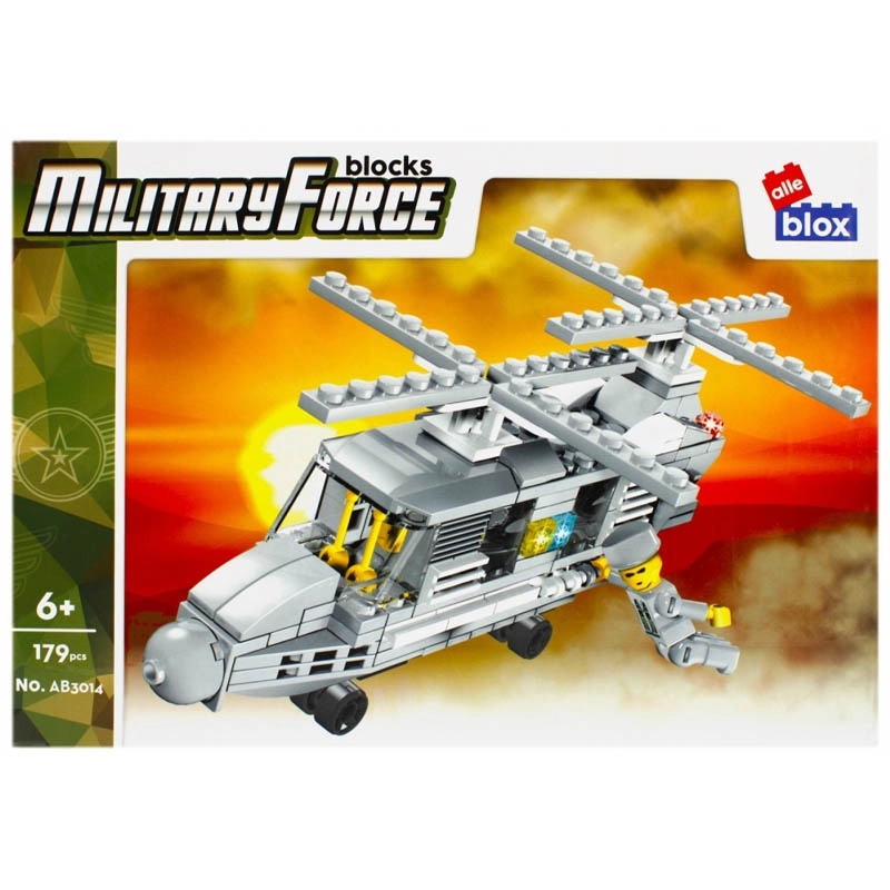 Stavebnice vojenský vrtulník