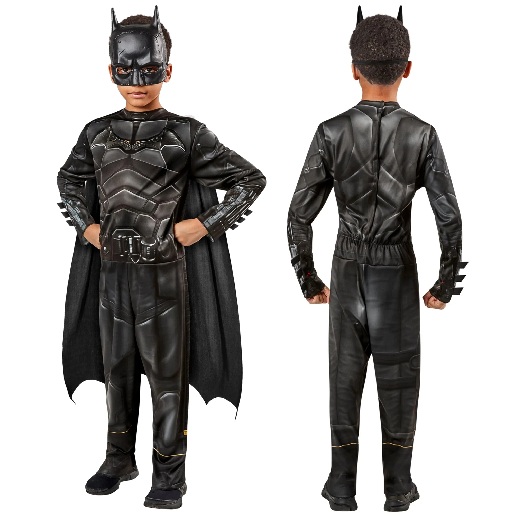 Dětský kostým BATMAN s maskou a pláštěm 110–124 cm (5–7 let)