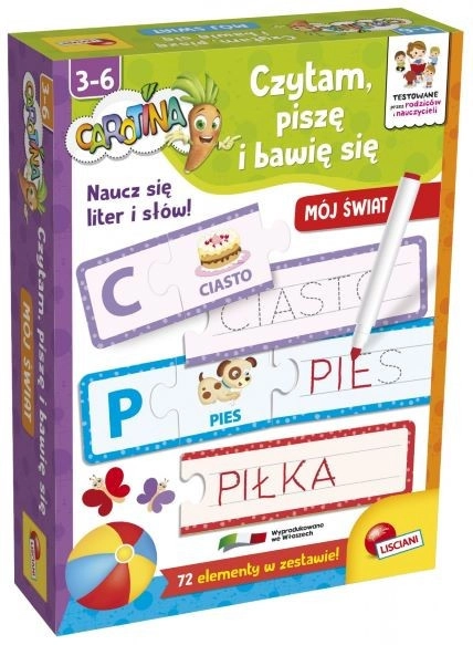 Carotina Učím se číst a psát – Můj svět