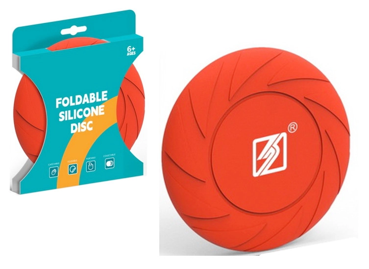 Silikonový létající disk frisbee