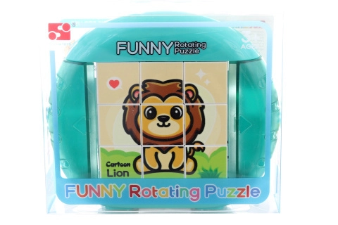 Rotující dětská skládačka – zvířátka