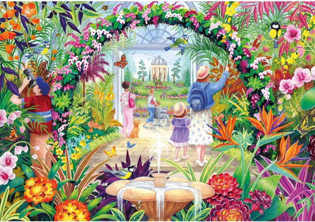 Puzzle Botanická zahrada 500 dílků