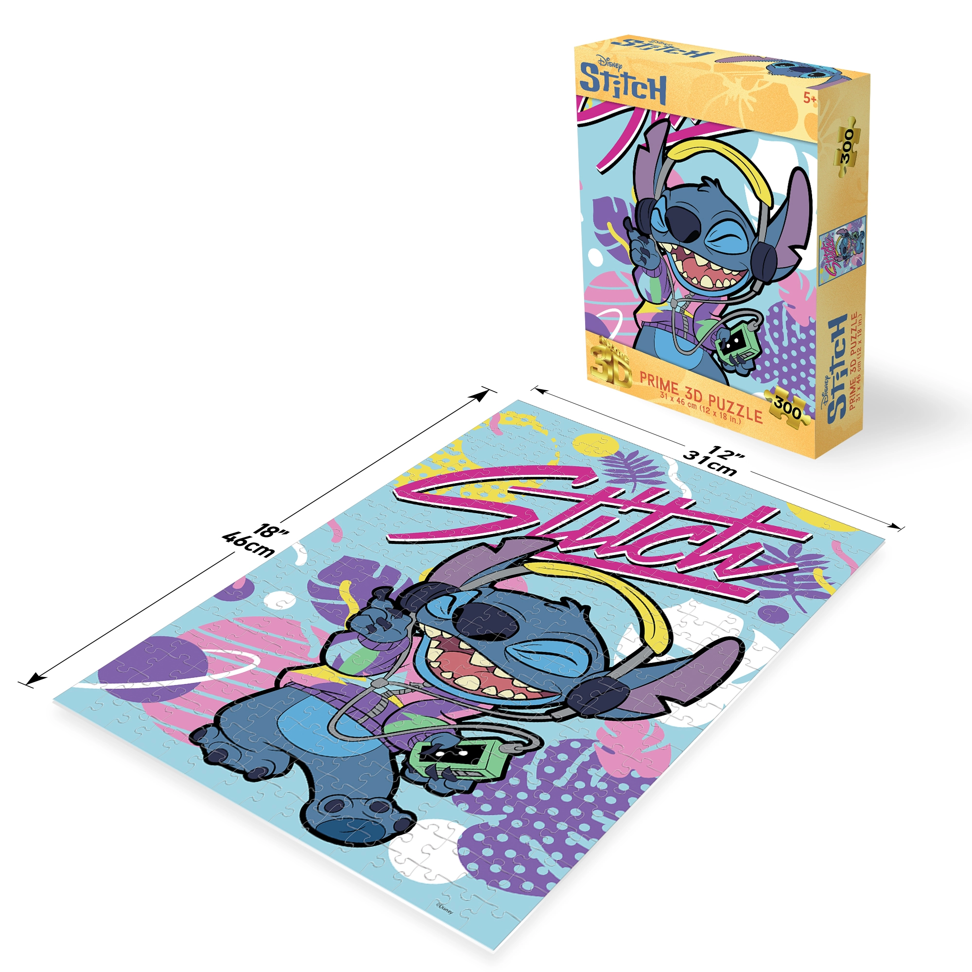 Levně 3D puzzle DISNEY Stitch 200 dílků