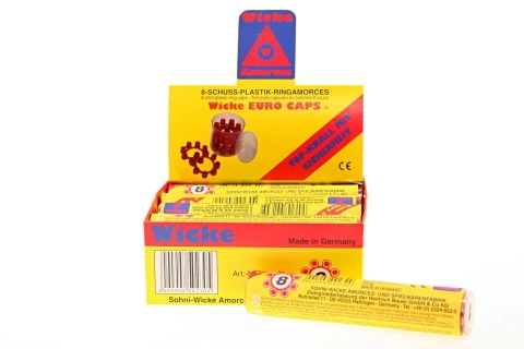 Náboje do pistole - kapsle věneček 8, Wiky, W210001