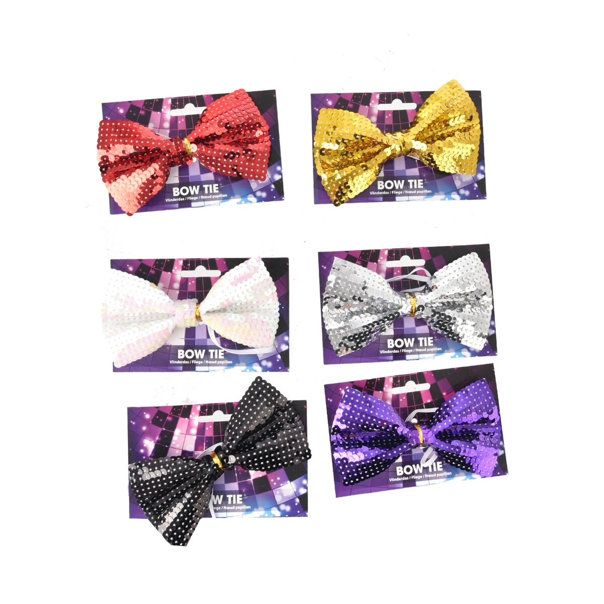 Párty motýlek z plastu 13 × 8 cm – mix barev