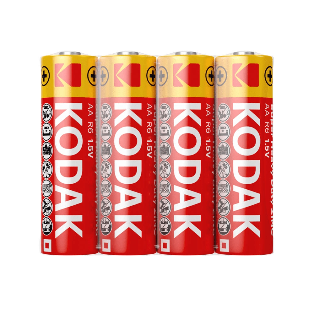 KODAK R06/4AA Zinc Chloride 4ks