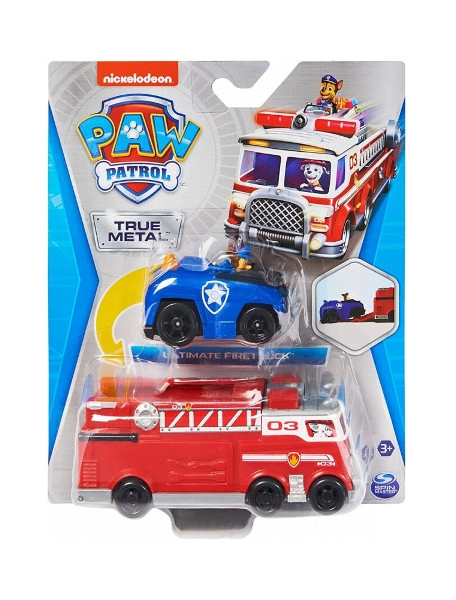 Hasičské auto Chase Tlapková patrola – kovový model 1:55