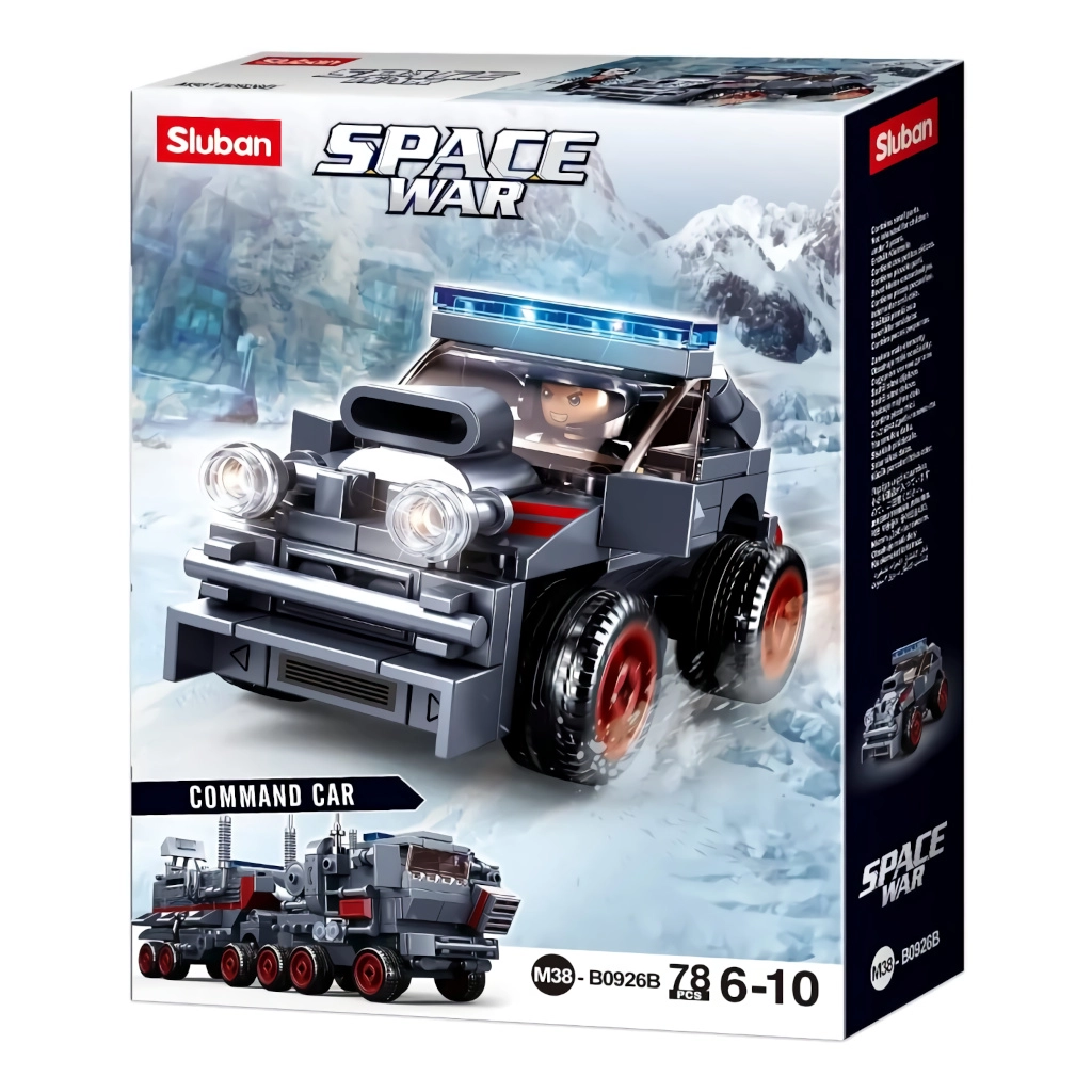 Levně Sluban Space War hlídkový vůz stavebnice