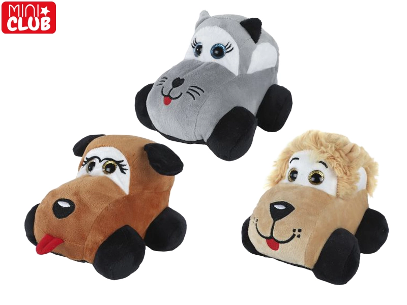 Mini Club plyšové auto zvířátko 15 cm