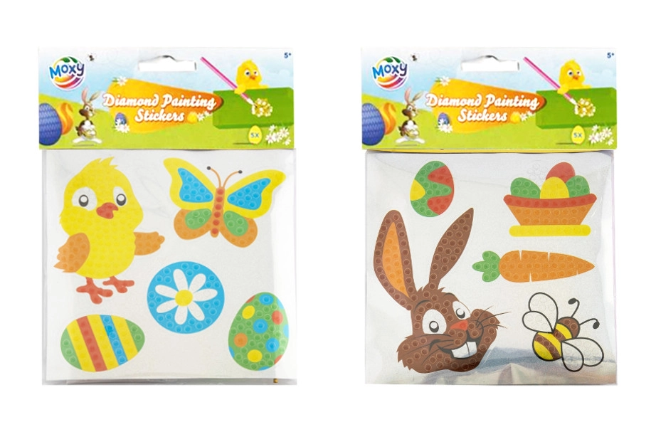 Diamantová mozaika – velikonoční samolepky