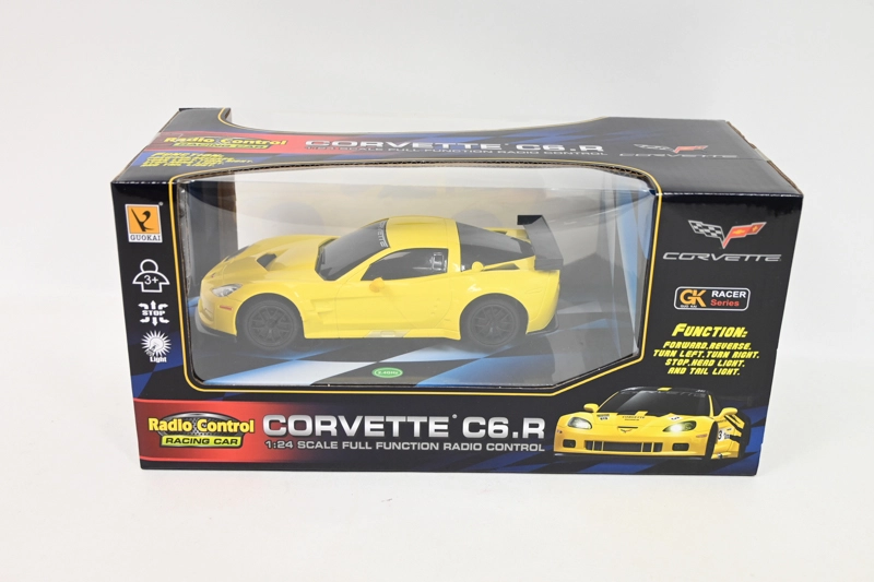 RC auto Corvetta žluté