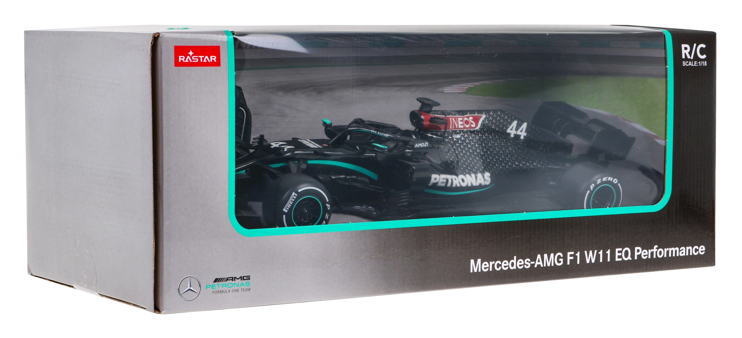 Rastar RC auto Mercedes-AMG F1 W11 EQ (1 : 18)