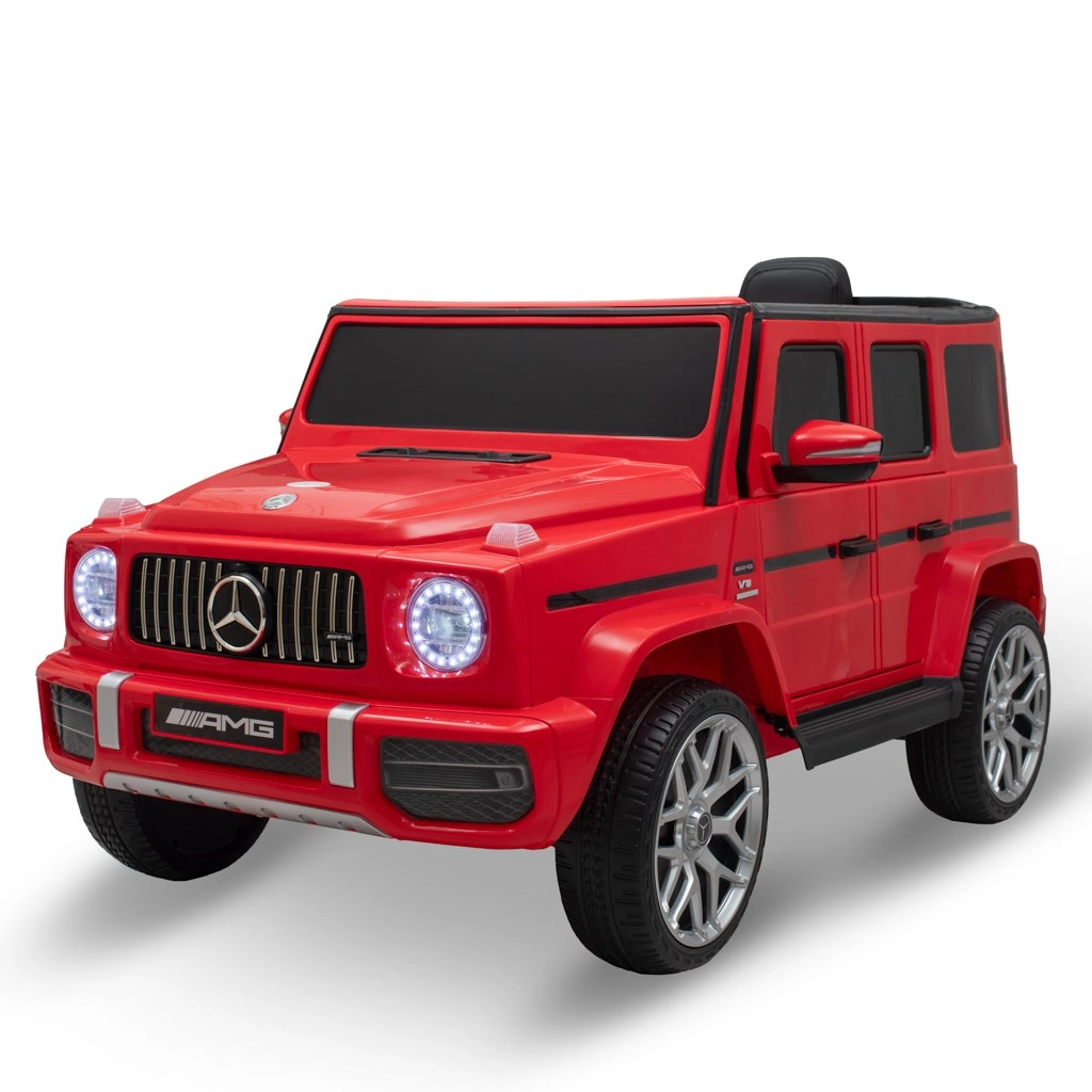 Elektrické autíčko MERCEDES-BENZ G63 AMG Baby Mix červené