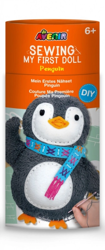 Kreativní sada Moje první šicí panenka - Penguin