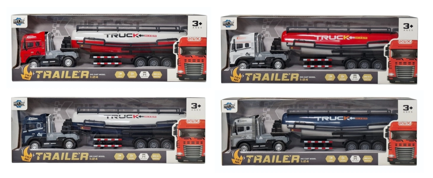 Auto cisterna se světlem a zvukem 1:24 - 1 kus