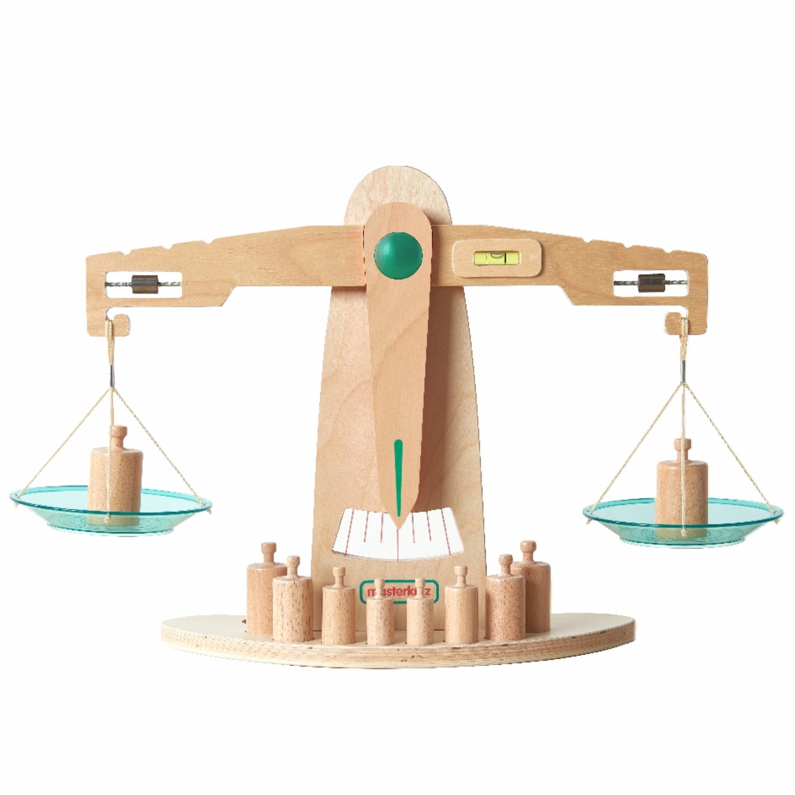 Dřevěná váha s miskami MASTERKIDZ