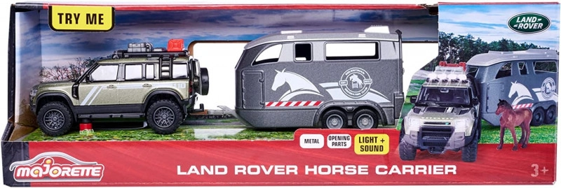 Majorette Sada žokejů Grand Land Rover 25cm
