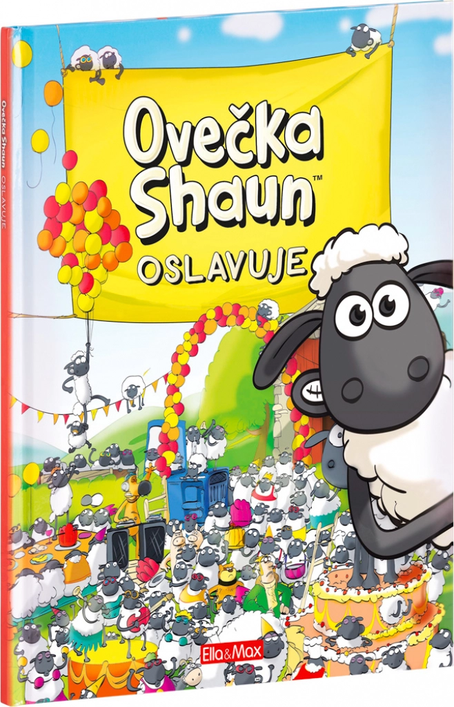 Ovečka Shaun oslavuje - Kniha plná dobrodružství