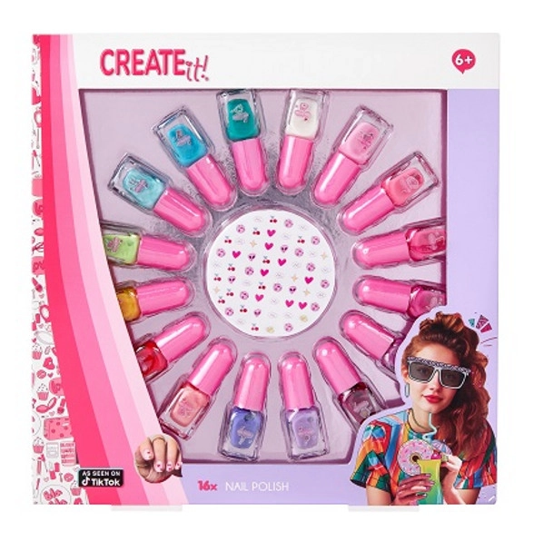 Create It! sada laků na nehty 16 ks