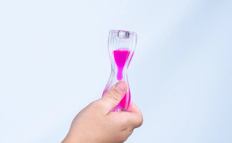 Fidget Blox Vision - barevná láva - fialová