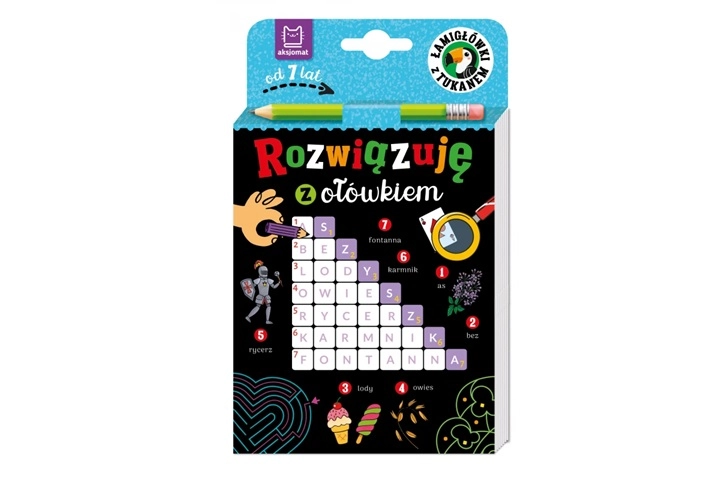 Rozwiązuję z ołówkiem: Lámigłówki s tukanem 7+