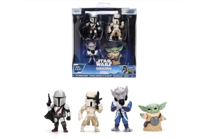 Jada Star Wars kovové figurky 6,5 cm – 4pack (The Mandalorian)