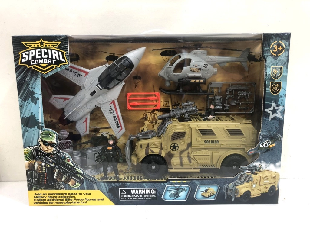 Alltoys Velká vojenská sada stíhačka