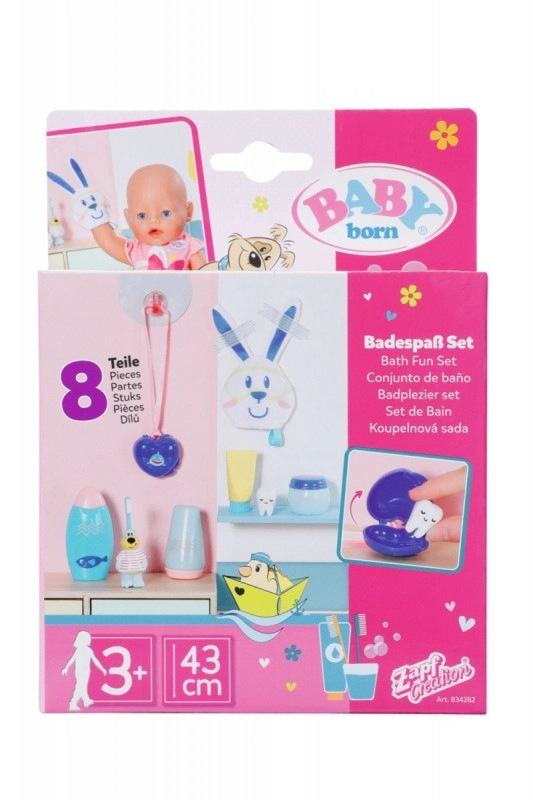 Levně Zapf Creation BABY born Bath Zábavná sada na koupání