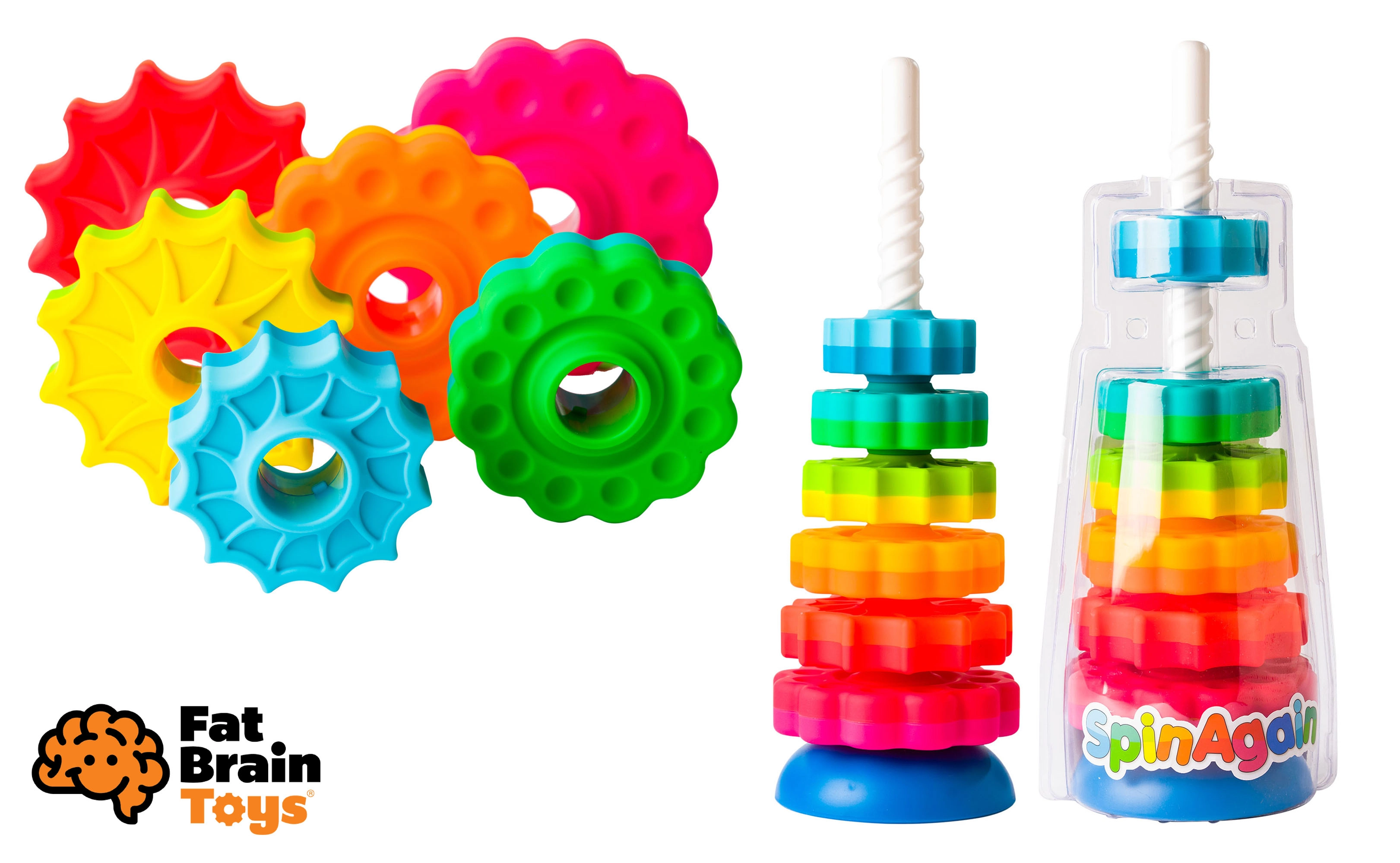 Věž s disky SpinAgain, Fat Brain, W010221