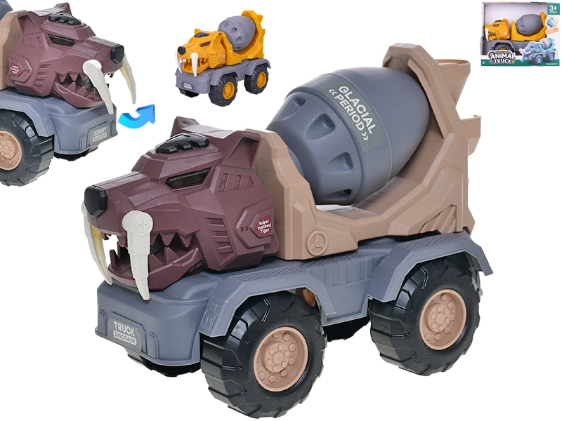 Hračka stavební míchačka Šavlozubý tygr