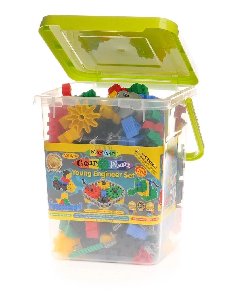 Morphun Gearphun Little Engineer stavebnice - 320 dílků