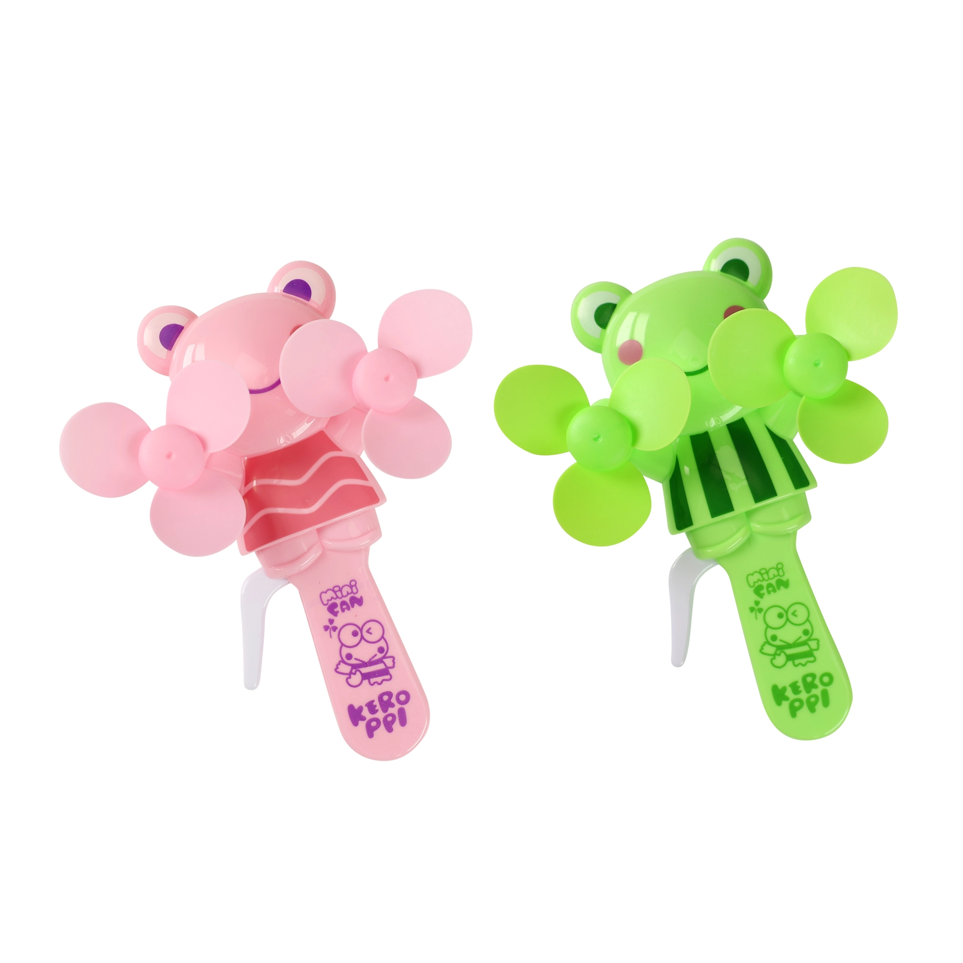 Ruční mini ventilátor KEROPPI – žabí design pro děti
