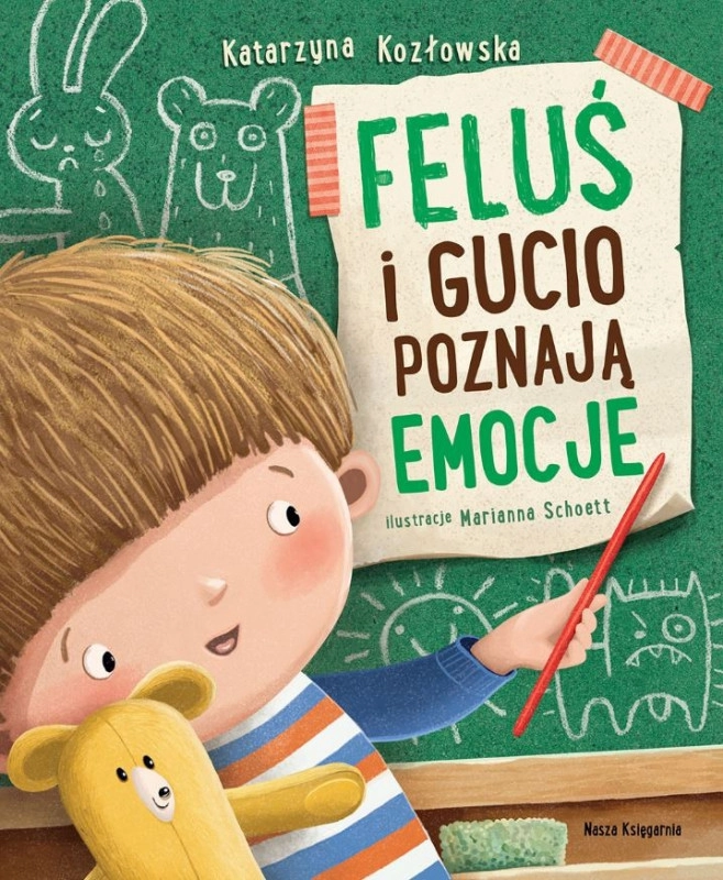 Levně Feluś a Gucio poznávají emoce – kniha pro předškoláky