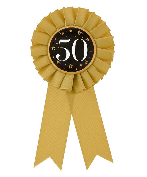 Jubilejní narozeninová kokarda 50 let