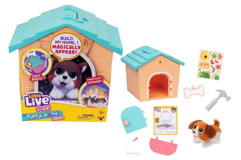 Little Live Pets my puppy’s home minis – štěňátko s boudou