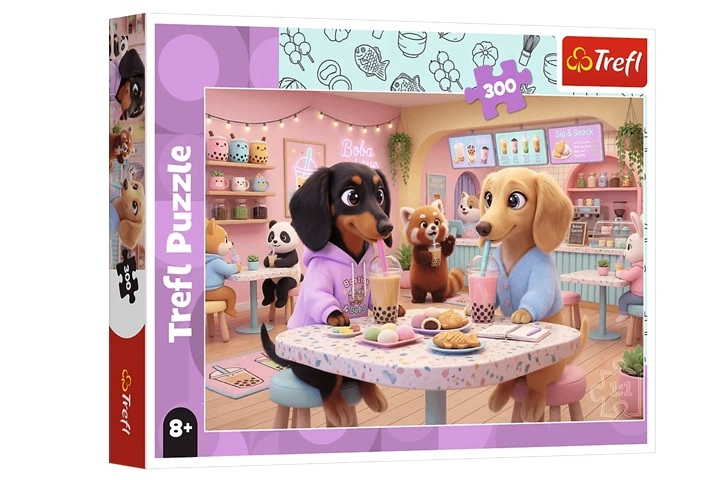 Puzzle Jamníci v kavárně 300 dílků