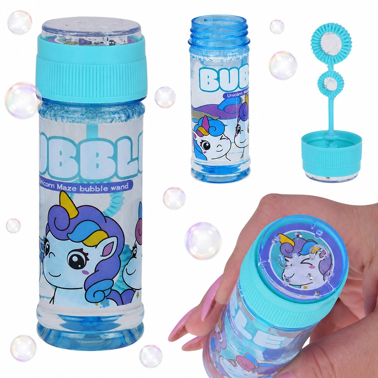 Bublifuk s jednorožcem 65 ml s bludišťovou hrou