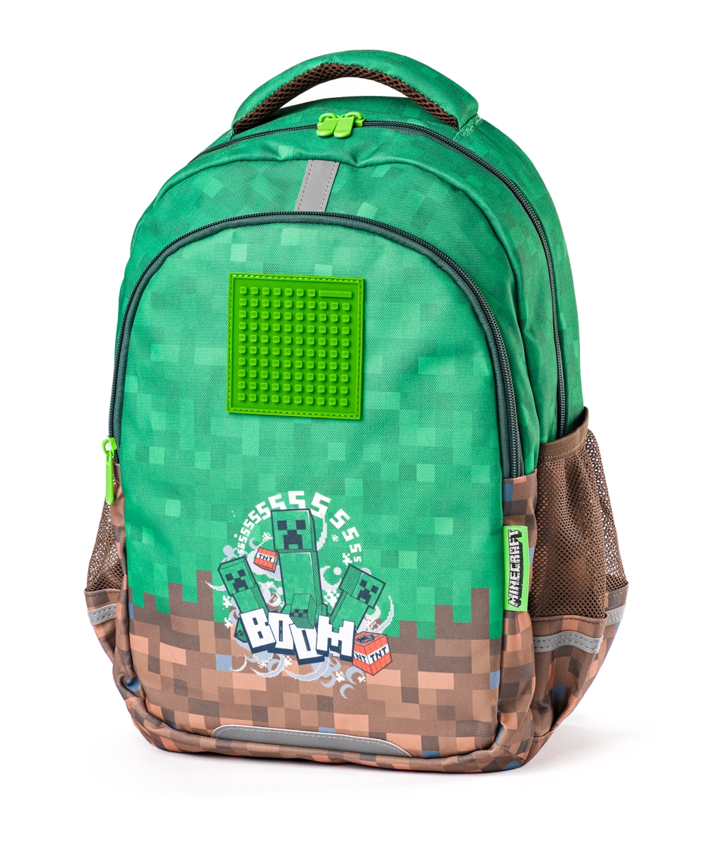 Pixie Crew školní batoh Minecraft dvoukomorový