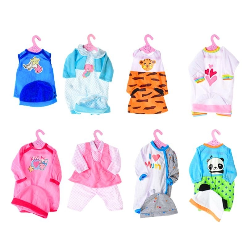 Obleček pro miminko 38–40 cm – 8 druhů