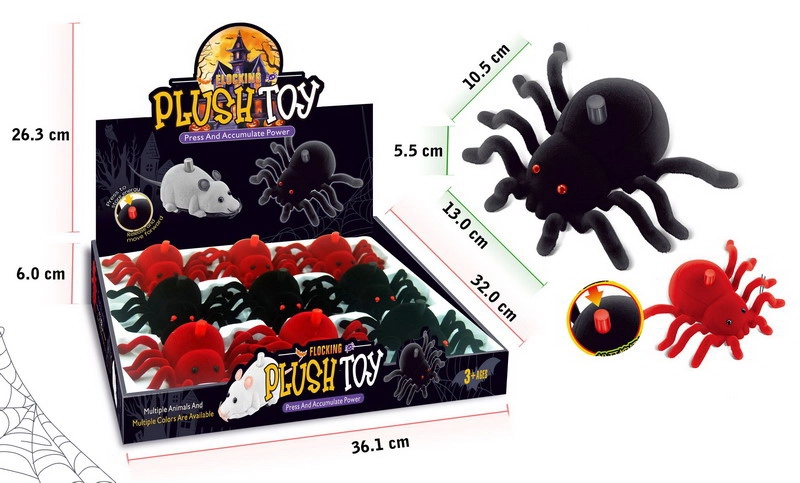 Jezdící pavouk 13 cm – dětská hračka