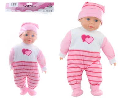 Miminko holčička se zvukem - srdíčka