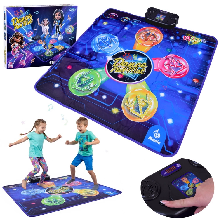 Levně Joko Taneční podložka DancePlayMat LED 90 × 100 cm