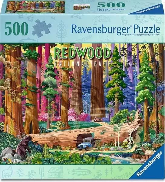 Ravensburger puzzle National Park: Redwood 500 dílků