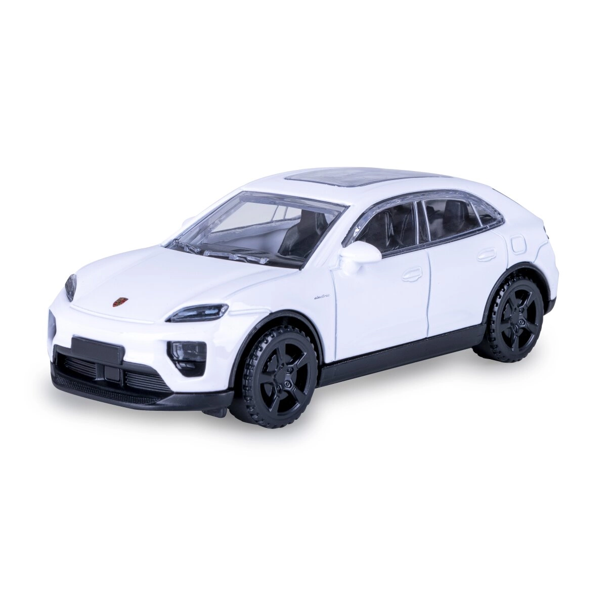 Kovový model Porsche Macan v měřítku 1:43 bílý