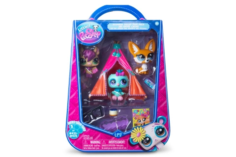 Littlest Pet Shop série 5 sada pyžamová párty