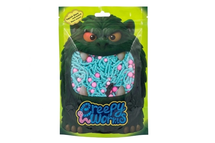 STNUX Creepy Worms senzorické červíky růžovo-modré