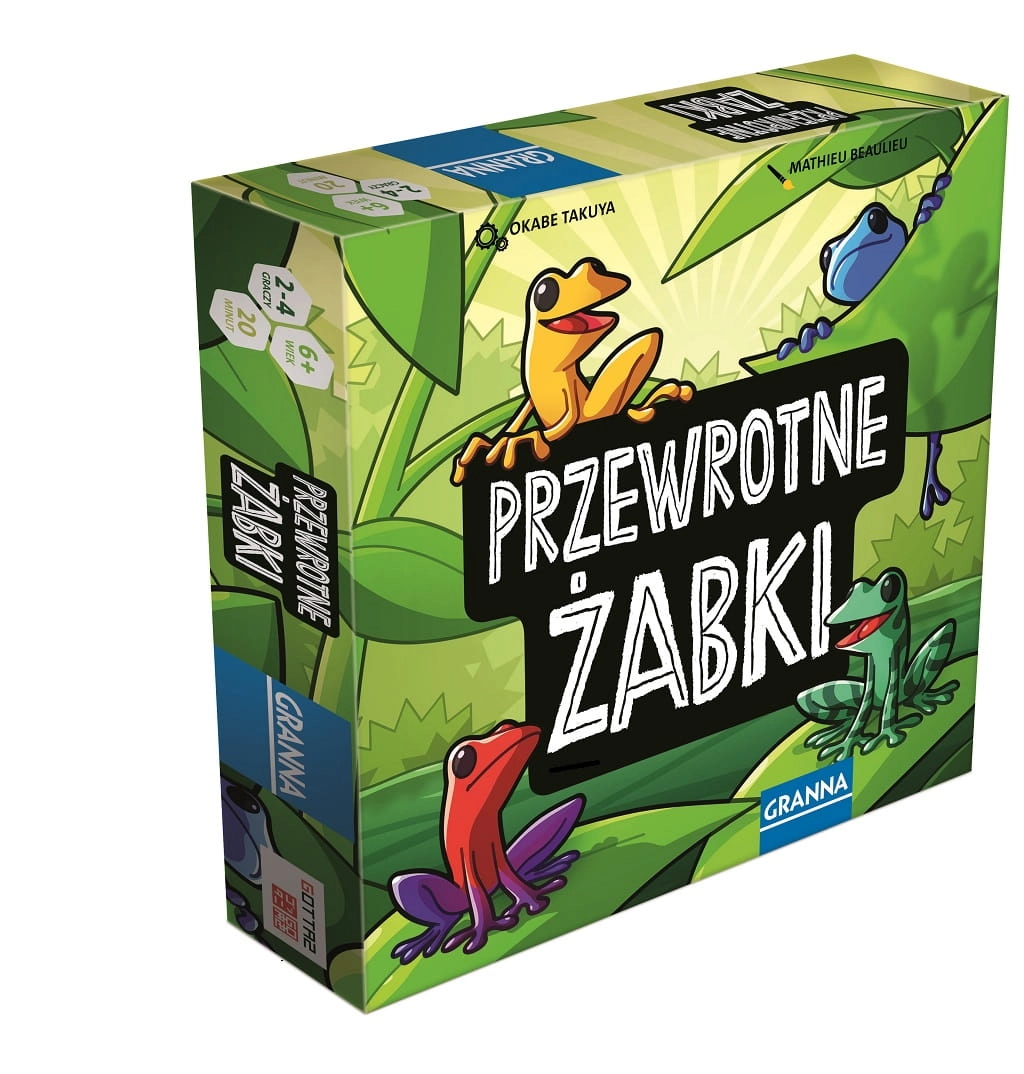 Převrácené žabky – rodinná logická hra GRANNY